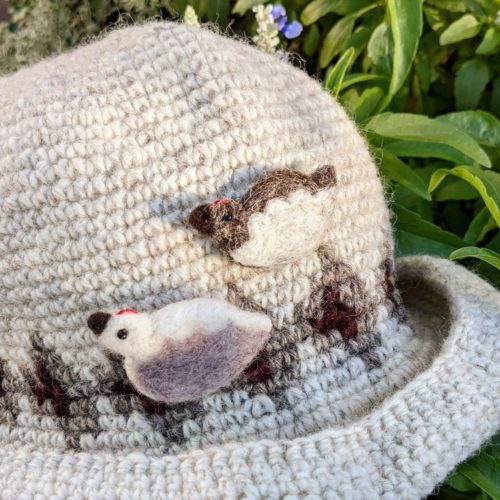 MH ライチョウBrooch