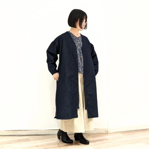 CH rawデニムローブOP